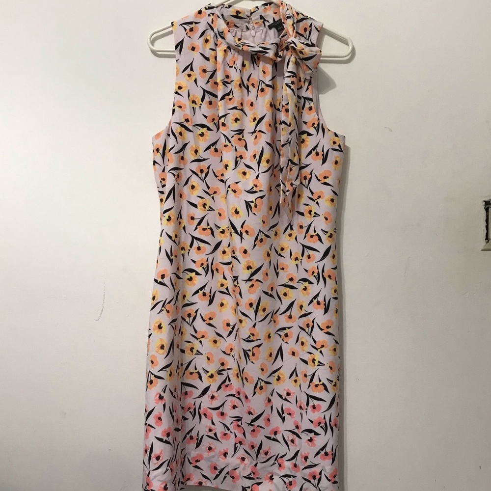 Ann Taylor Factory Bow Halter Dress